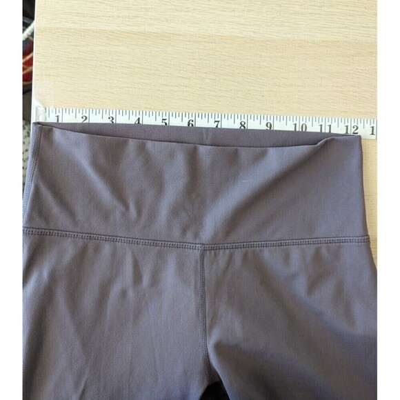 Fabletics Leggings Womens Size Small Purple Ruched Tie Ankle - Picture 8 of 10